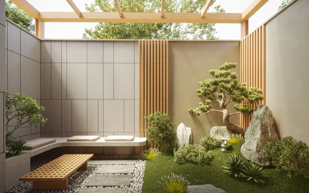 Thiết kế cảnh quan nhà phố 3 tầng 100m2