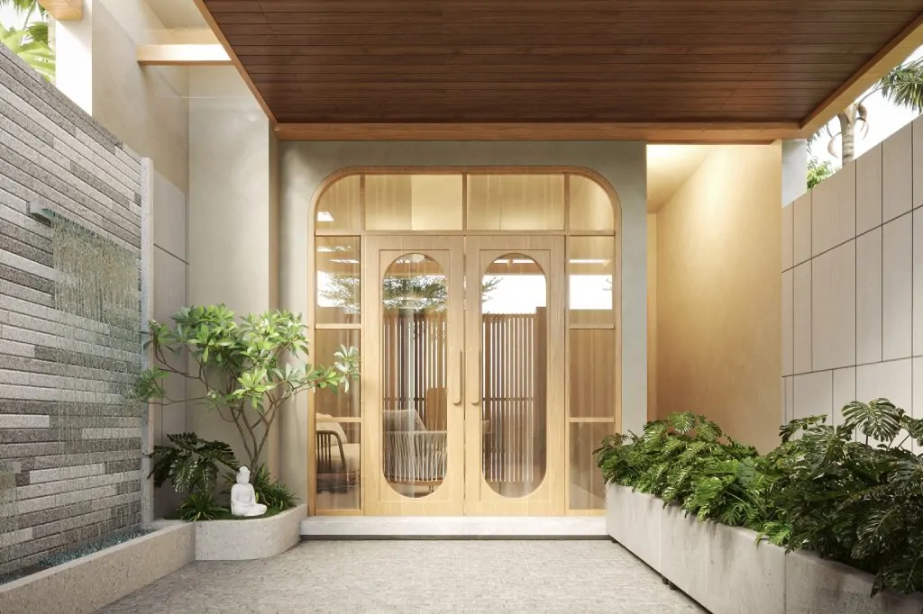 Thiết kế cảnh quan nhà phố 3 tầng 100m2