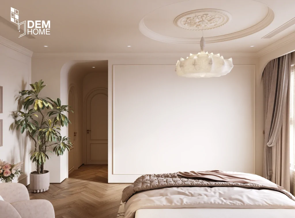 Nội thất phòng ngủ căn hộ Celesta Rise 80m2