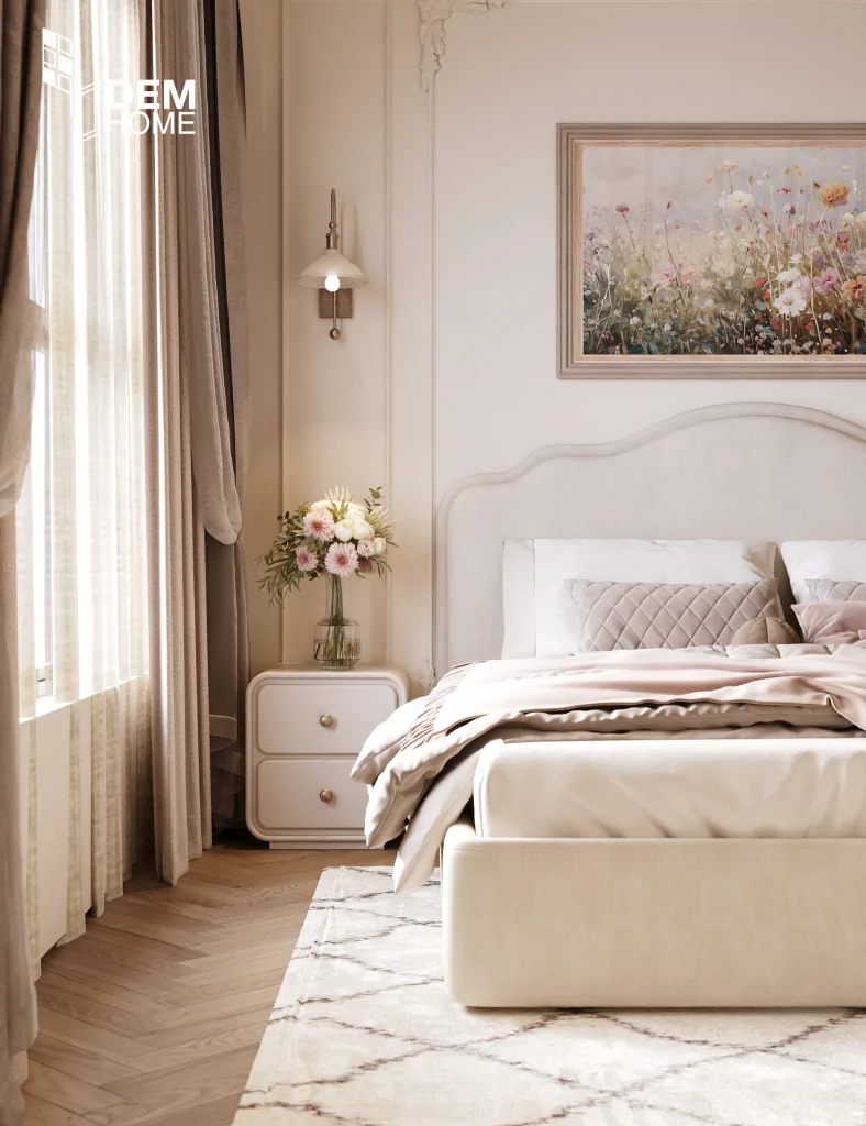 Nội thất phòng ngủ căn hộ Celesta Rise 80m2
