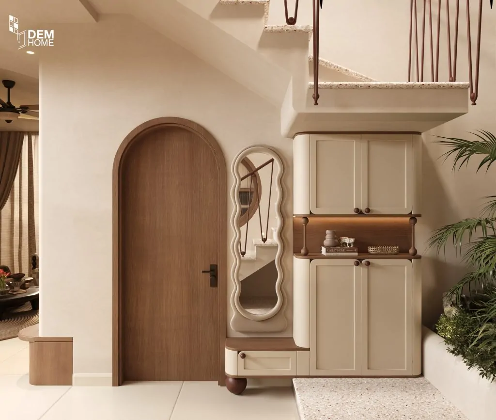 Thiết kế khu vực cầu thang nhà phố 576m2