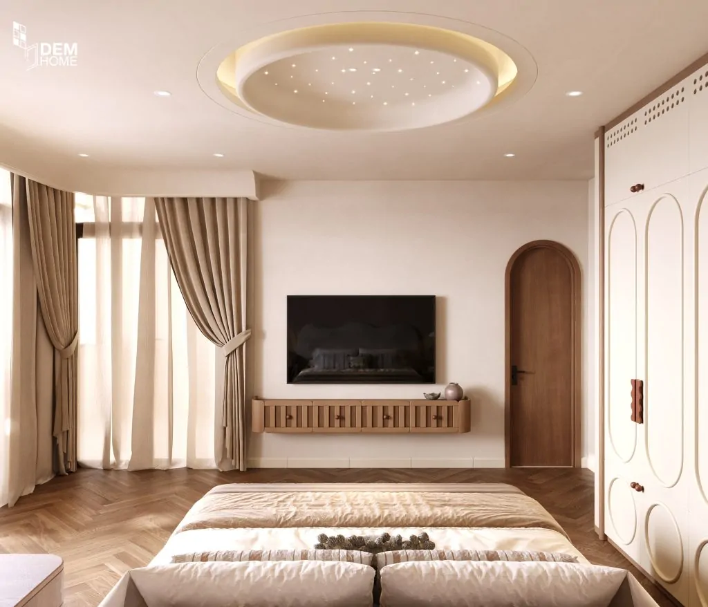 Thiết kế nội thất phòng ngủ master nhà phố 576m2