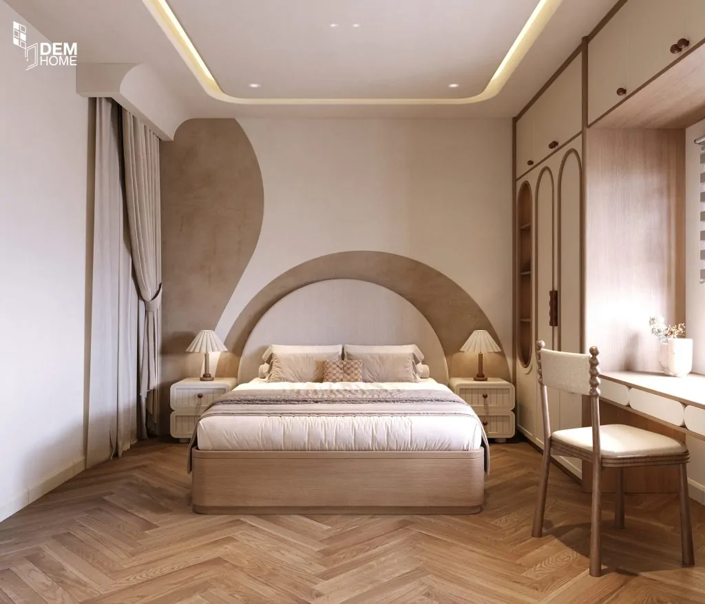 Thiết kế nội thất phòng ngủ nhỏ nhà phố 576m2
