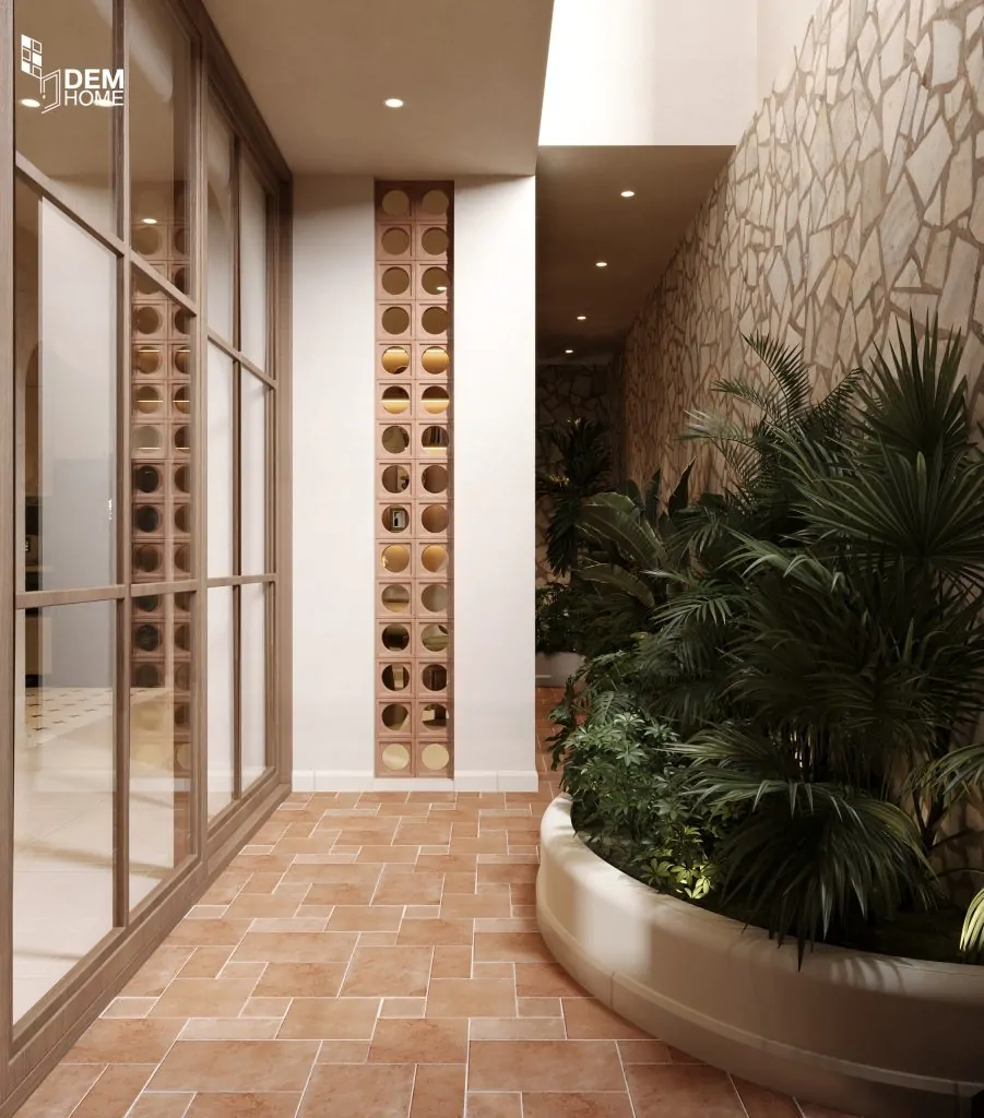 Thiết kế sân vườn nhà phố 576m2